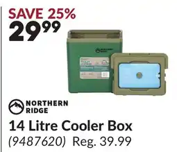 Princess Auto 14 Litre Cooler Box offer
