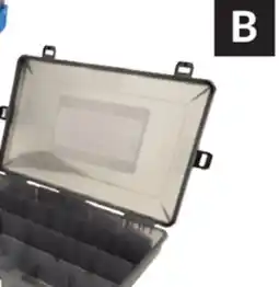 Princess Auto Grey 4-Latch Tackle Tray offer