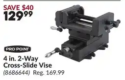 Princess Auto 4 in. 2-Way Cross-Slide Vise offer