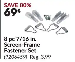 Princess Auto 8 pc 7/16 in. Screen-Frame Fastener Set offer