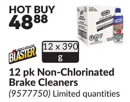 Princess Auto 12 pk Non-Chlorinated Brake Cleaners offer