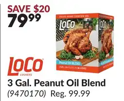 Princess Auto 3 Gal. Peanut Oil Blend offer