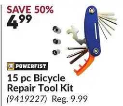 Princess Auto 15 pc Bicycle Repair Tool Kit offer