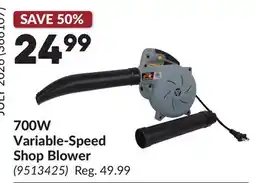 Princess Auto 700W Variable-Speed Shop Blower offer