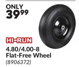 Princess Auto 4.80/4.00-8 Flat-Free Wheel offer