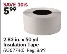 Princess Auto 2.83 in. x 50 yd Insulation Tape offer