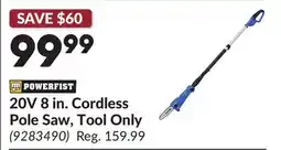 Princess Auto 20V 8 in. Cordless Pole Saw, Tool Only offer