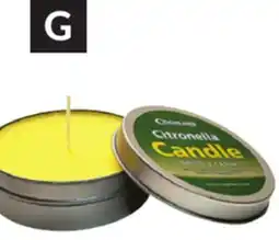 Princess Auto Citronella Candle offer