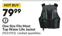 Princess Auto One Size Fits Most Top Water Life Jacket offer