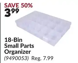 Princess Auto 18-Bin Small Parts Organizer offer