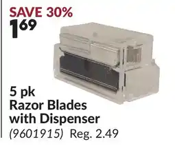 Princess Auto 5 pk Razor Blades with Dispenser offer
