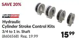 Princess Auto Hydraulic Cylinder Stroke Control Kits offer