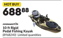 Princess Auto 10 ft Rigid Pedal Fishing Kayak offer