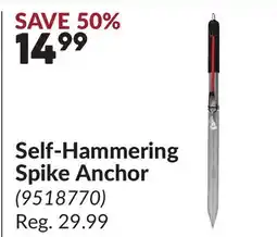 Princess Auto Self-Hammering Spike Anchor offer