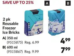 Princess Auto 2 pk Reusable Freezer Ice Bricks offer