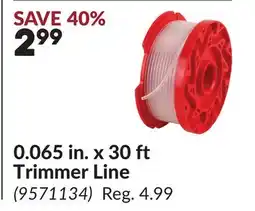 Princess Auto 0.065 in. x 30 ft Trimmer Line offer