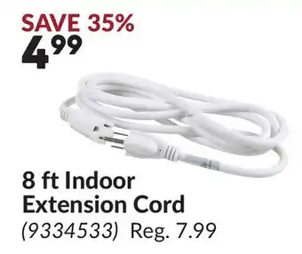 Princess Auto 8 ft Indoor Extension Cord offer