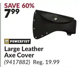 Princess Auto Large Leather Axe Cover offer