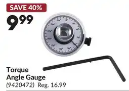 Princess Auto Torque Angle Gauge offer
