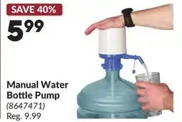 Princess Auto Manual Water Bottle Pump offer