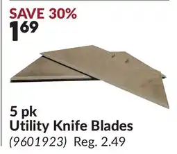 Princess Auto 5 pk Utility Knife Blades offer