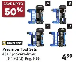 Princess Auto Precision Tool Sets offer