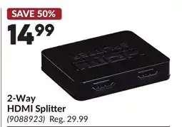 Princess Auto 2-Way HDMI Splitter offer