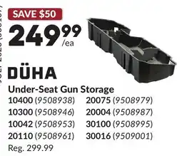 Princess Auto Under-Seat Gun Storage offer