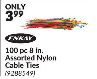 Princess Auto 100 pc 8 in. Assorted Nylon Cable Ties offer