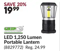 Princess Auto LED 1,250 Lumen Portable Lantern offer