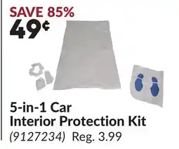 Princess Auto 5-in-1 Car Interior Protection Kit offer