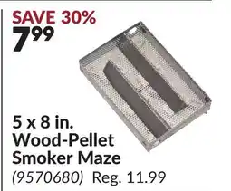 Princess Auto 5 x 8 in. Wood-Pellet Smoker Maze offer