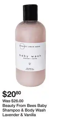 Well Beauty From Bees Baby Shampoo & Body Wash Lavender & Vanilla offer