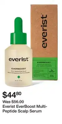 Well Everist EverBoost Multi-Peptide Scalp Serum offer