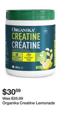 Well Organika Creatine Lemonade offer
