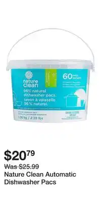 Well Nature Clean Automatic Dishwasher Pacs offer