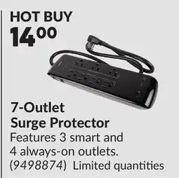 Princess Auto 7-Outlet Surge Protector offer