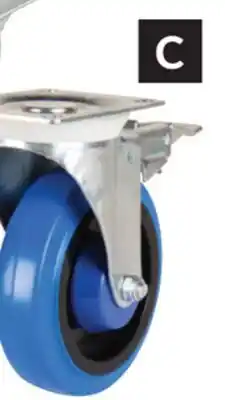 Princess Auto 5 in. Elastic Rubber Casters offer