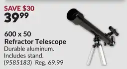 Princess Auto Reflector Telescope offer