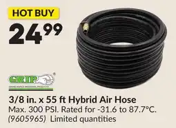 Princess Auto 3/8 in. x 55 ft Hybrid Air Hose offer