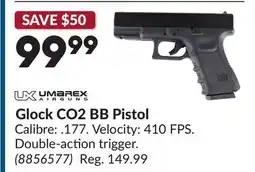 Princess Auto Glock CO2 BB Pistol offer
