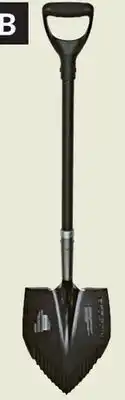 Princess Auto D-Handle Serrated-Edge Shovels offer