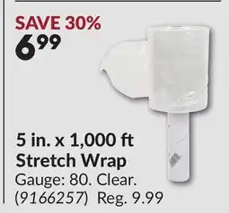 Princess Auto 5 in. x 1,000 ft Stretch Wrap offer