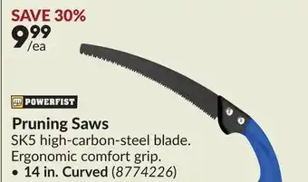 Princess Auto Pruning Saws offer