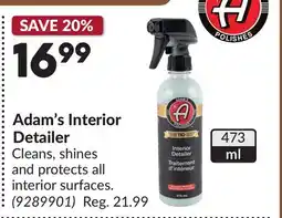 Princess Auto Adam's Interior Detailer offer