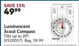 Princess Auto Luminescent Scout Compass offer