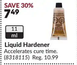 Princess Auto Liquid Hardener offer
