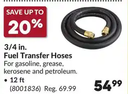 Princess Auto 3/4 in. Fuel Transfer Hoses offer