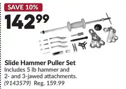 Princess Auto Slide Hammer Puller Set offer