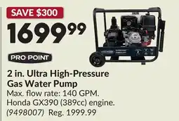 Princess Auto 2 in. Ultra High-Pressure Gas Water Pump offer